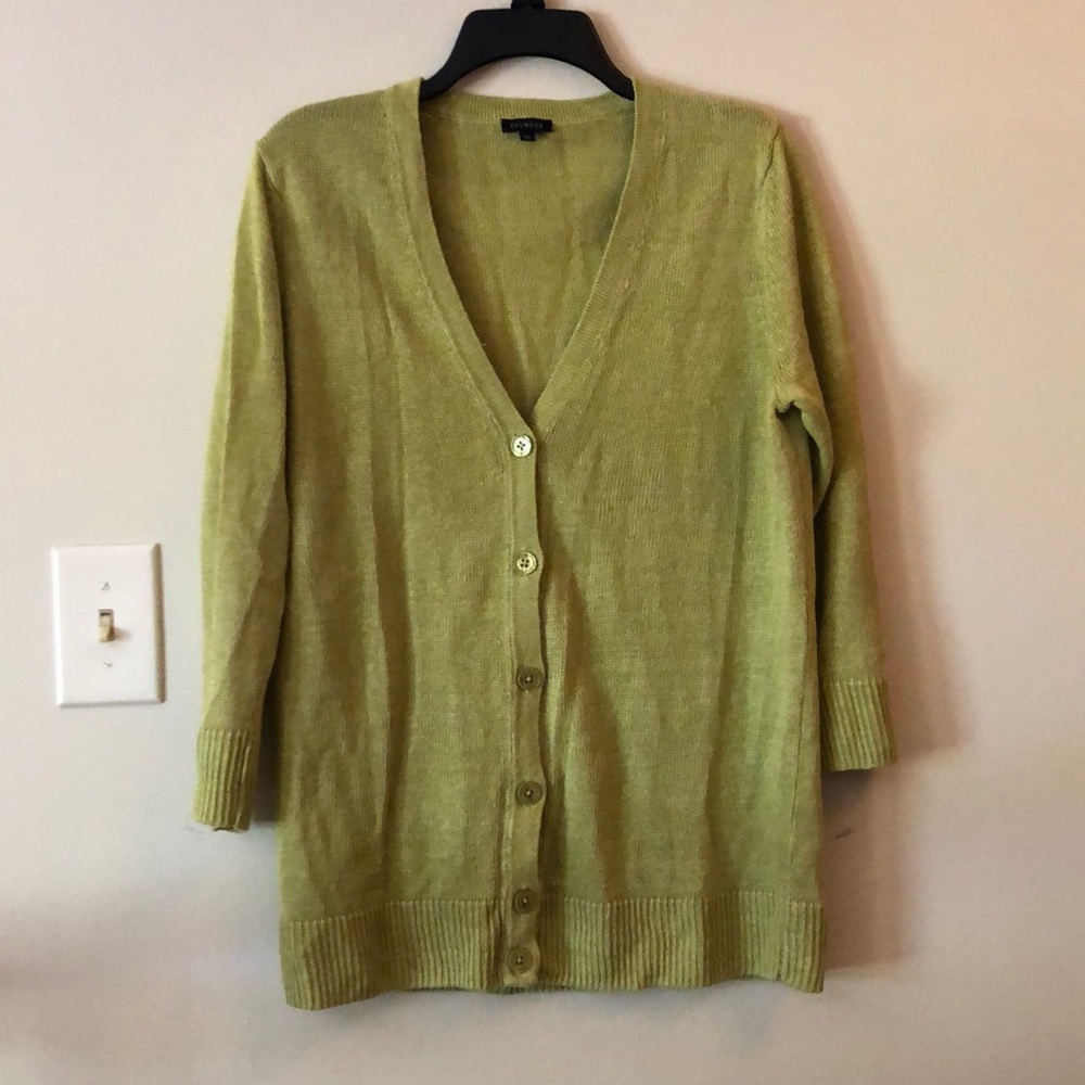 Soft Green Cardigan